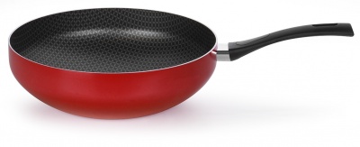 Frigideira Wok Atiaderente 28 Vermelha